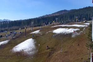 Zakopane Szymoszkowa Widok z karczmy Pająkówka