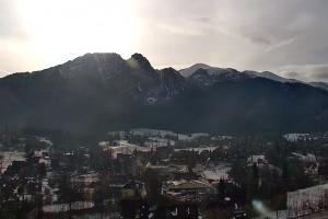 Kamera: Szymoszkowa Widok z karczmy Pająkówka Zakopane Szymoszkowa Widok z karczmy Pająkówka