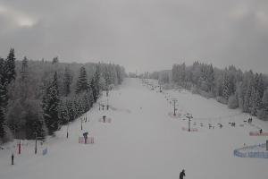 Ustrzyki Dolne Laworta ski Laworta ski - dolna stacja