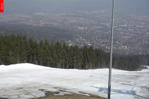 Ještěd Ski areál Ještěd Kamera Ještěd 600 m n.m.