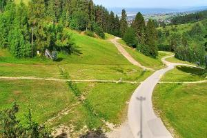 Czorsztyn Kluszkowce Czorsztyn Ski Widok z górnej stacji