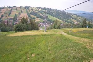 Kamera: Ski Suche Ski Suche - widok z górnej stacji Poronin Ski Suche Ski Suche - widok z górnej stacji
