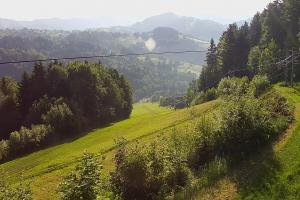Kamera: Laskowa Ski Widok na stok Laskowa-Kamionna Laskowa Ski Widok na stok