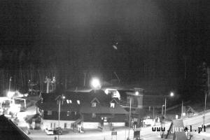 Kamera: Szrenica Ski Arena Widok na dolną stację wyciągu Szklarska Poręba Szrenica Ski Arena Widok na dolną stację wyciągu