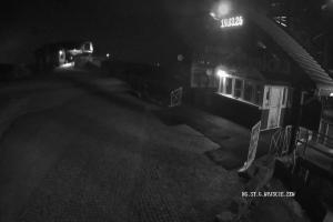 Krynica Jaworzyna Krynicka Widok na trasę dla dzieci na szczycie (1100 m n.p.m.)