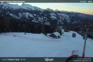 Kamera: Val di Fiemme - Cavalese - Predazzo - Obereggen SkiAreaAlpeLusia - Castelir Slope Val di Fiemme Val di Fiemme - Cavalese - Predazzo - Obereggen SkiAreaAlpeLusia - Castelir Slope