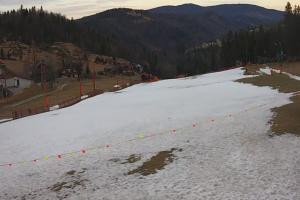 Kamera: Biały Krzyż Widok na stok Szczyrk Biały Krzyż Widok na stok