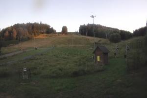 Siepraw Siepraw Ski Widok z kamery na stok w Sieprawiu
