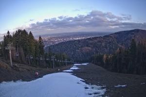 Myślenice Myślenice SN Widok z górnej stacji