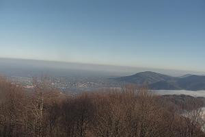 Kamera: Szyndzielnia Widok z wieży widokowej Bielsko Biała Szyndzielnia Widok z wieży widokowej