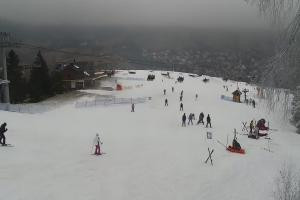 Kamera: Master Ski Widok na ośrodek Tylicz Master Ski Widok na ośrodek