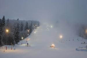 Ustrzyki Dolne Laworta ski Laworta ski - dolna stacja