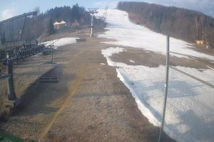 Ustrzyki Dolne Gromadzyń Widok z dołu