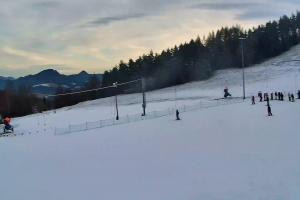 Czorsztyn Kluszkowce Czorsztyn Ski Widok z górnej stacji