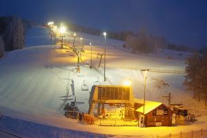 Krynica Słotwiny Widok na stok