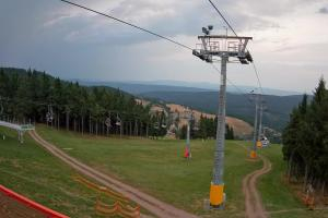 Kamera: Zieleniec Zieleniec SKI Arena - Widok z górnej stacji Zieleniec Zieleniec Zieleniec SKI Arena - Widok z górnej stacji