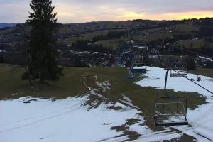 Kamera: Witów Ski Widok z dołu Zakopane Witów Ski Widok z dołu