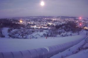 Kurzętnik Kurza Góra Kurza Góra widok na stok