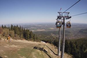 Świeradów Zdrój Ski&Sun Widok na wyciąg