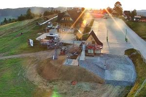 Bukowina Tatrzańska Rusiń-ski Widok na stok
