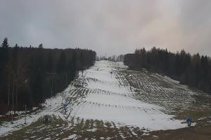 Ustrzyki Dolne Laworta ski Laworta ski - dolna stacja