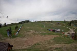 Tylicz Master Ski Widok na dolne partie ośrodka