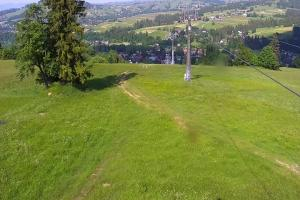Kamera: Witów Ski Widok z dołu Zakopane Witów Ski Widok z dołu