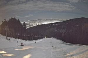 Kamera: Myślenice SN Widok z górnej stacji Myślenice Myślenice SN Widok z górnej stacji