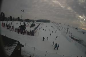 Tylicz Master Ski Widok na dolne partie ośrodka