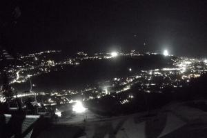 Zakopane Harenda Widok na stok z góry