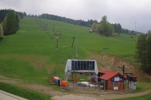 Kamera: Słotwiny Widok na stok Krynica Słotwiny Widok na stok
