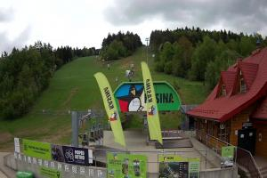 Kasina Wielka Kasina ski Dolna stacja kolejki krzesełkowej