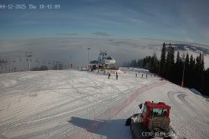 Kamera: Kotelnica Białczańska Widok z góry Kolej nr 1 Białka Tatrzańska Kotelnica Białczańska Widok z góry Kolej nr 1