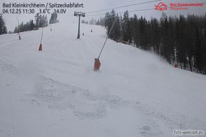 Kamera: Bad Kleinkirchheim - Spitzeck widok z Biospharenparkbahn Brunnach Spitzeck Bad Kleinkirchheim - Spitzeck widok z Biospharenparkbahn Brunnach