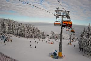 Kamera: Zieleniec Zieleniec SKI Arena - Widok z górnej stacji Zieleniec Zieleniec Zieleniec SKI Arena - Widok z górnej stacji