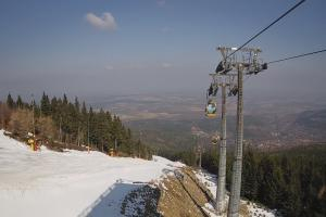 Świeradów Zdrój Ski&Sun Widok na wyciąg