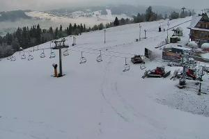 Bukowina Tatrzańska Rusiń-ski Widok na stok