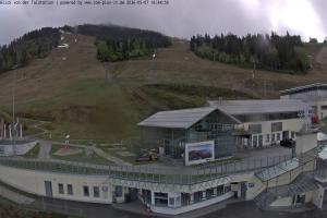 Grosser Arber Grosser Arber Blick Talstation Arber