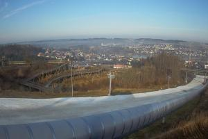 Kurzętnik Kurza Góra Kurza Góra widok na stok