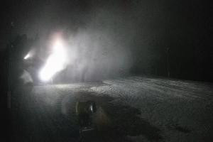 Kamera: Cieńków Widok na trasę kolei krzesełkowej Wisła Cieńków Widok na trasę kolei krzesełkowej