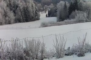 Laskowa-Kamionna Laskowa Ski Widok na stok