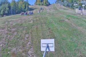Krynica Jaworzyna Krynicka Widok ze stacji dolnej kolei gondolowej (648 m n.p.m.)