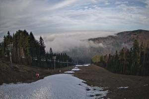 Kamera: Myślenice SN Widok z górnej stacji Myślenice Myślenice SN Widok z górnej stacji