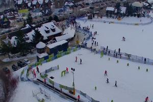 Zakopane Szymoszkowa Widok z karczmy Pająkówka