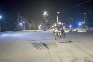 Kamera: Ski Suche Ski Suche - widok z górnej stacji Poronin Ski Suche Ski Suche - widok z górnej stacji