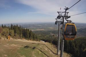 Świeradów Zdrój Ski&Sun Widok na wyciąg