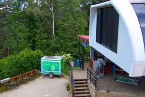 Szczawnica Palenica Widok na stok