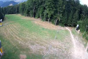 Kasina Wielka Kasina ski Górna stacja kolejki krzesełkowej