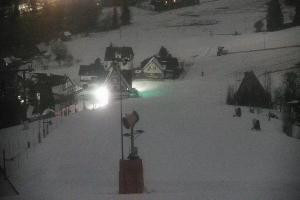 Kamera: Cieńków Widok na stok Wisła Cieńków Widok na stok