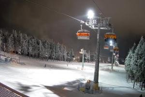Zieleniec Zieleniec Zieleniec SKI Arena - Widok z górnej stacji